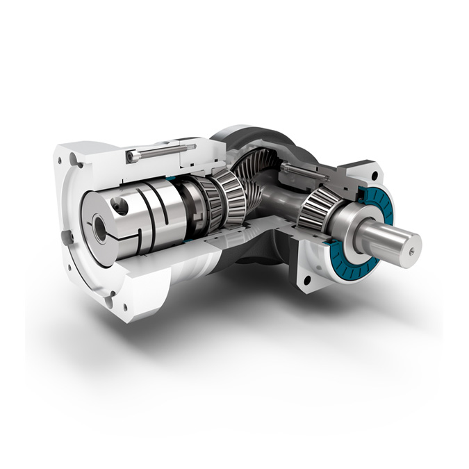 Right Angle Planetary Gearboxes with Output Shaft WPLN